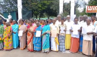 கோடாங்கிபட்டி கிராமத்தில்  ஆதிதிராவிடர் நலத்துறையால் 97 நபர்களுக்கு வீட்டடி மனை பட்டா இடத்தை தனி நபர்கள் ஆக்கிரமிப்பு செய்ய முயற்சி செய்வதாக குற்றச்சாட்டு.