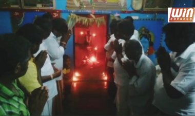 தேனி மாவட்டம் ஆண்டிபட்டி அருகே சேடபட்டியில் உள்ள  கிருஷ்ணன் கோவிலில் கார்த்திகை அமாவாசையில் தேமுதிக நிறுவன தலைவர்  கேப்டன் விஜயகாந்த் அவர்கள்  நலமுடன் பல்லாண்டு காலம் வாழ வேண்டி சிறப்பு பூஜை செய்யப்பட்டது.