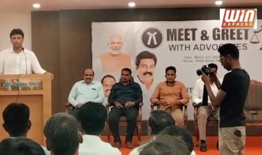 பாரதிய ஜனதா வழக்கறிஞர் அணி கலந்தாய்வுக் கூட்டம்!!!