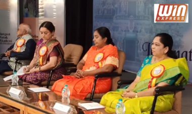 சர்வதேச பெண்கள் தினம்: நாட்டுப்புற, பழங்குடியினர் பெண்கள் மற்றும் கலைஞர்கள் பங்குபெறும் ஸ்த்ரி ஷ்ரீஜண் நிகழ்ச்சி பா.ஜ.க தேசிய மகளிர் அணி தலைவி வானதி சீனிவாசன் பங்கேற்பு எம்.எல்.ஏ