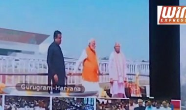 ரூ 1 லட்சம் கோடி மதிப்பீட்டில் சாலை- மேம்பால வசதி அடிக்கல் நாட்டு விழா!  அரியானாவில் இருந்து பிரதமர் மோடி காணொளி காட்சி மூலம் துவக்கி வைத்தார்.