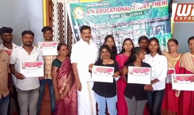 நீட் தேர்வை படிக்கும் ஏழை எளிய மாணவர்களுக்கு ஆன்லைன் மூலம் இலவச பயிற்சி அளிக்கப் போவதாக தேனியை சேர்ந்த ஏ கே கல்வி அறக்கட்டளை நிறுவனம் தெரிவித்துள்ளது