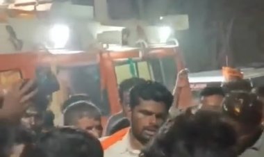 கோவை  தேர்தல் பிரச்சாரத்தின் போது ஜமாப் அடித்த பாஜக வேட்பாளர் அண்ணாமலை- வீடியோ காட்சிகள் வைரல்!!!