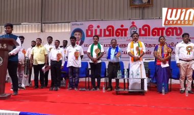 மதுரை  பாராளுமன்ற வேட்பாளர்கள் அறிமுக விழா!