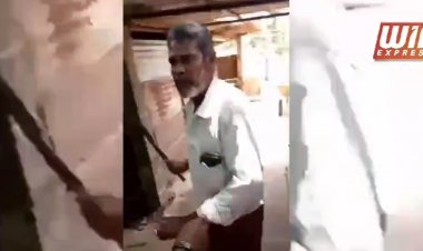 தேனி அருகே  பெண்ணை அரிவாளால் தாக்க முயன்ற நபர்களால் பெரும் பரபரப்பு ஏற்பட்டது