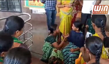 திருப்பூர் மாவட்ட ஆட்சியர் அலுவலக வளாகத்தில் பெண் உடலில் மண்ணெண்ணெய் ஊற்றி தற்கொலை முயற்சி!!!