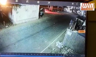 சத்தியமங்கலம் அருகே குடி போதையில் சிசிடிவி கேமராவை உடைத்த மர்ம நபர் -பொது மக்கள் அச்சம்