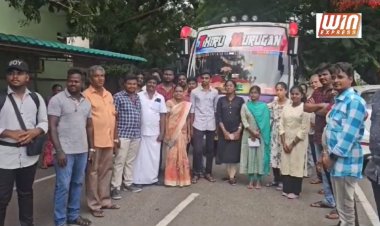 தமிழக வெற்றி கழகம் சார்பாக  தலைவர் தளபதி விஜய் அவர்களின் கல்வி விருது வழங்கும்விழாநாளை சென்னையில் நடக்க உள்ளது